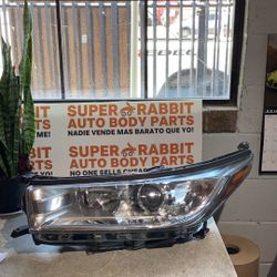 2017 Highlander Driver Headlight Original 2019 