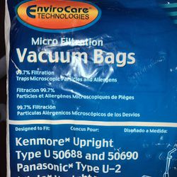Kenmore Vacuum Bags