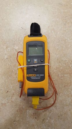Fluke CNX t3000 Wireless K-type Thermometer