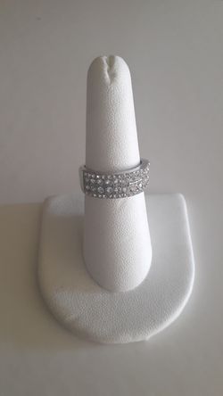 Silver Cluster Ring Size 7