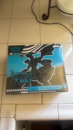 scarlet and violet black bolt elite training box