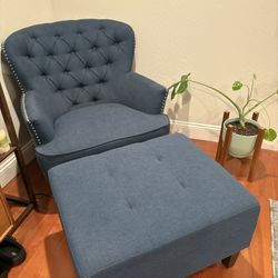 Parmelee Armchair With Ottoman