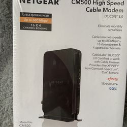 CM500 High speed Cable Modem