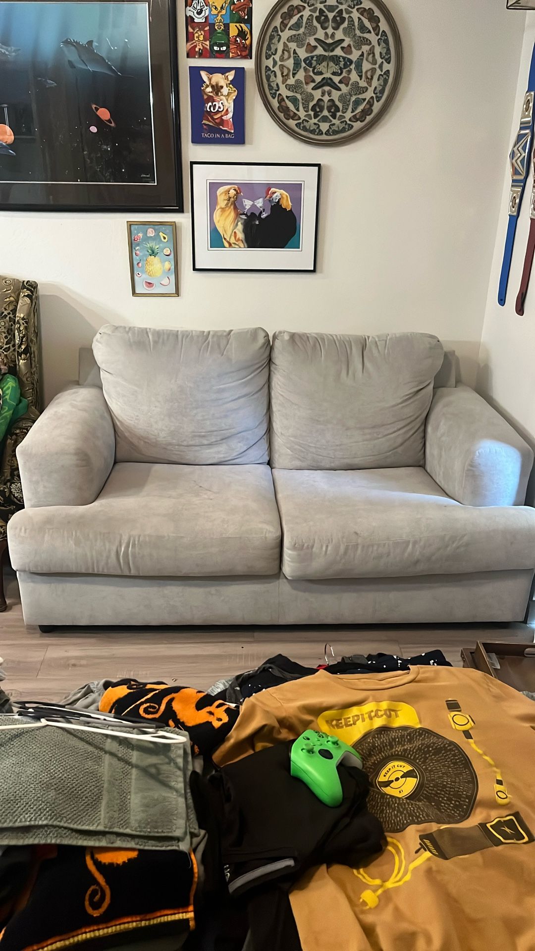 Cool Loveseat Couch NEED GONE TODAY