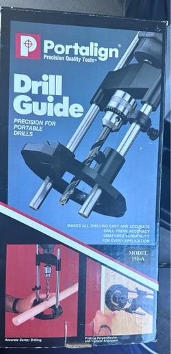 PORTALIGN #151-A PRECISION DRILL GUIDE W/ MANUAL NEW OPEN BOX (A)
