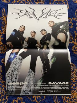 Aespa Savage Poster 