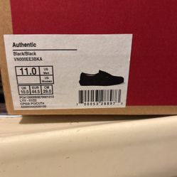 Best Offer All Black Vans Size 10