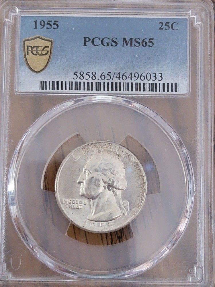 1955 Washington Quarter Silver