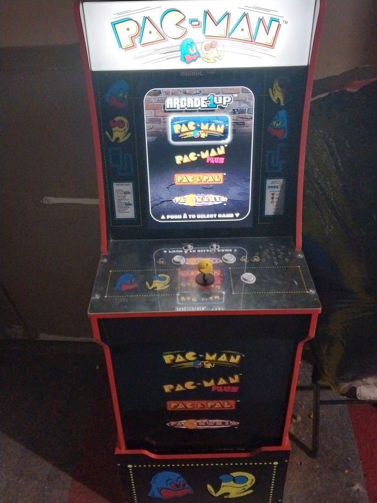 Pacman Arcade 1up 4 Pacman Games Custom