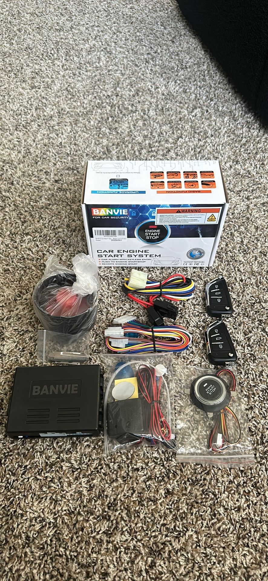 Car Engine Start System /
