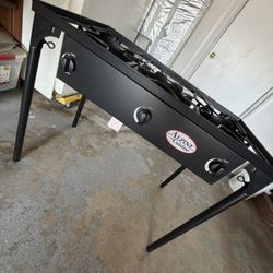 Plancha Nueva Y Parrilla De 3 Quemadores 