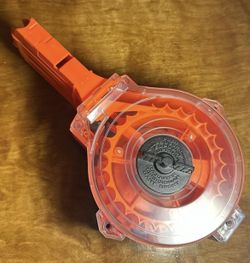 Nerf N-Strike Elite 30 Max Round Ammo Drum Magazine Replacement- Assorted Darts