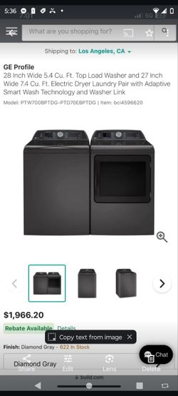 Washer And Dryer