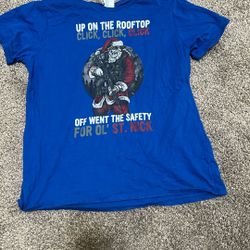 Santa Clause Shirt Size Xl