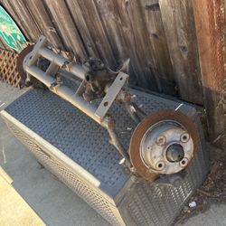 VW Axle Beam Lowered Front End