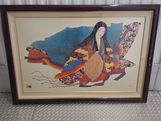 Hisashi Otsuka the 36 Poetess Lithograph art