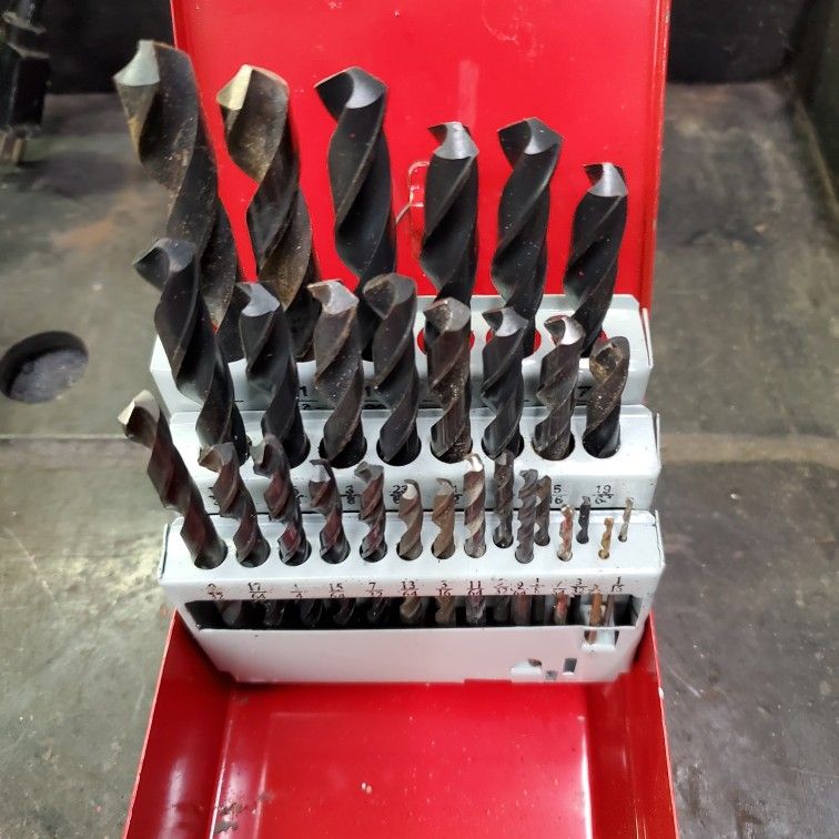 High Speed Steel Drill Bit Set With Index