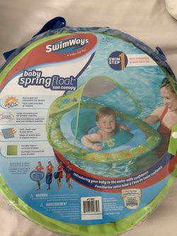 Swimways baby float.