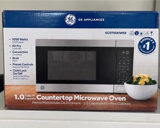 GE Appliances 1.0 Cu Ft Countertop Microwave Oven