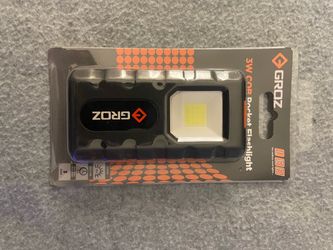 Groz 3W COB Pocket Flashlight