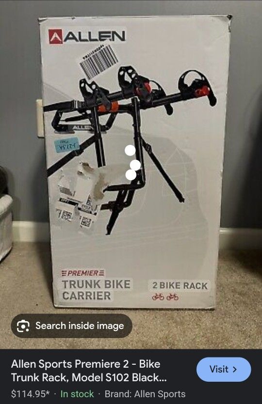 Allen Trunk Bike Carrier