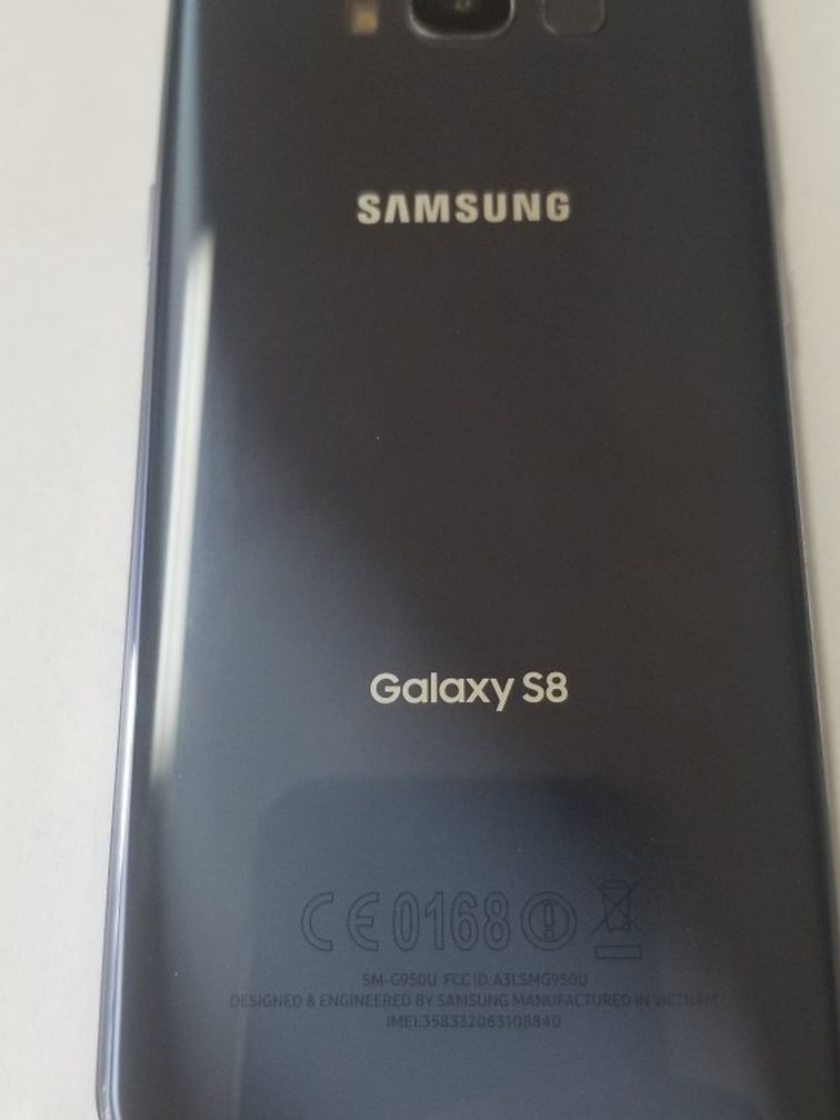 Unlocked Samsung S8 64g Gray Excellent Clean Imei