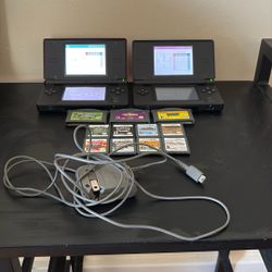 2 Nintendo DS 11 Games And Charger 
