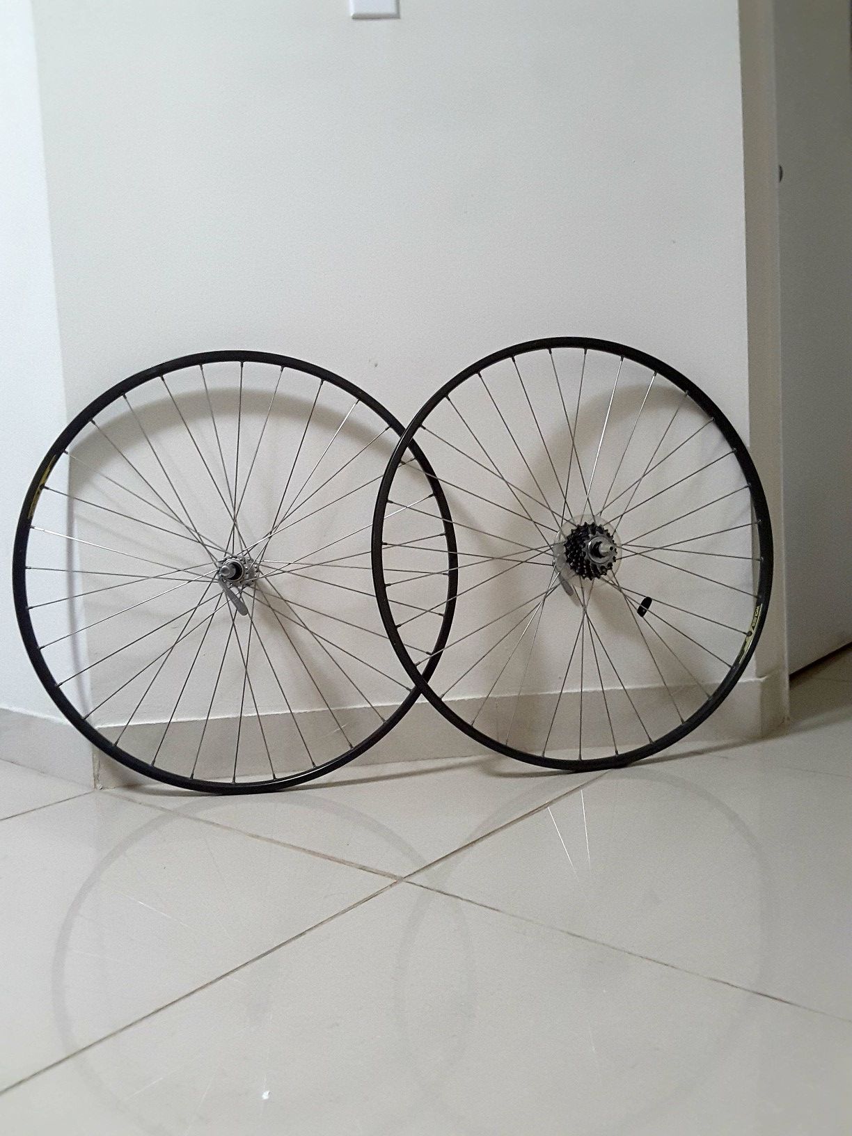 Wolber T-410 Alpine 700 Chrome Magnesium Rims. (Made in France) - Excellent Condition.
