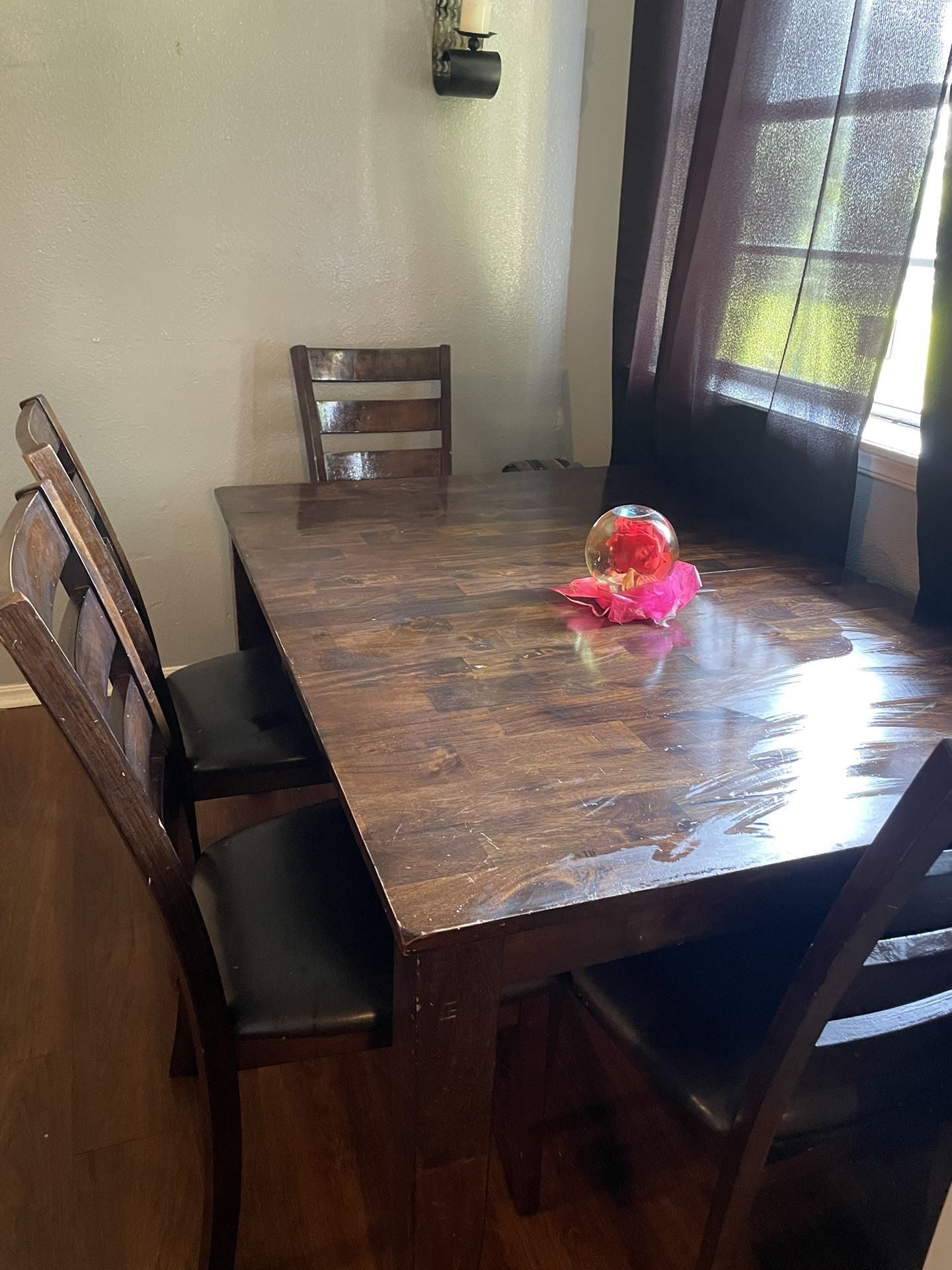 Dining Table Set With Bench