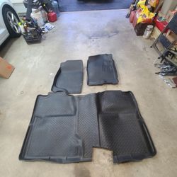 Husky Floor Mats 2010-2018 Gmc Sierra Chevy Crew Cab 1500