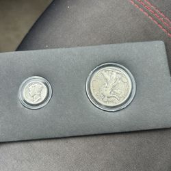 1794 Old Peny And 1935 Dime Annan Half dollar Coin 