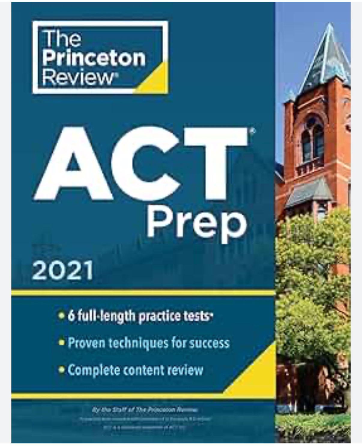 The Princeton Review ACT Prep 2021 (Paperback)