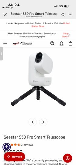 Seestar S50 Pro Smart Telescope
