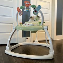 ⭐ Fisher-Price Baby Bouncer SpaceSaver Jumperoo Activity Center ⭐