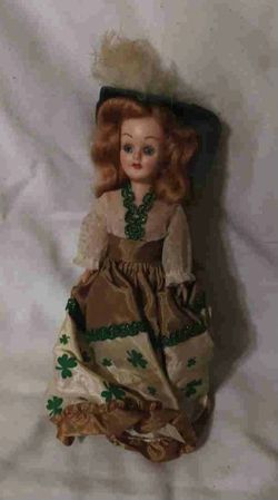 Vintage 1950 St Patrick's Doll