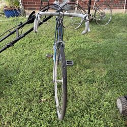 Blue Racing Bike  Brand Raleigh 