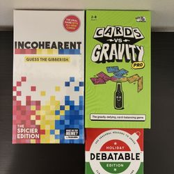 (3) Games Brand NEW!!!