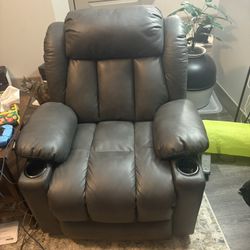 Lift Recliner With Heating And Massage Elements 
