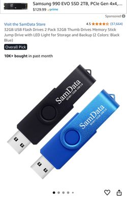 32GB USB Flash Drives 