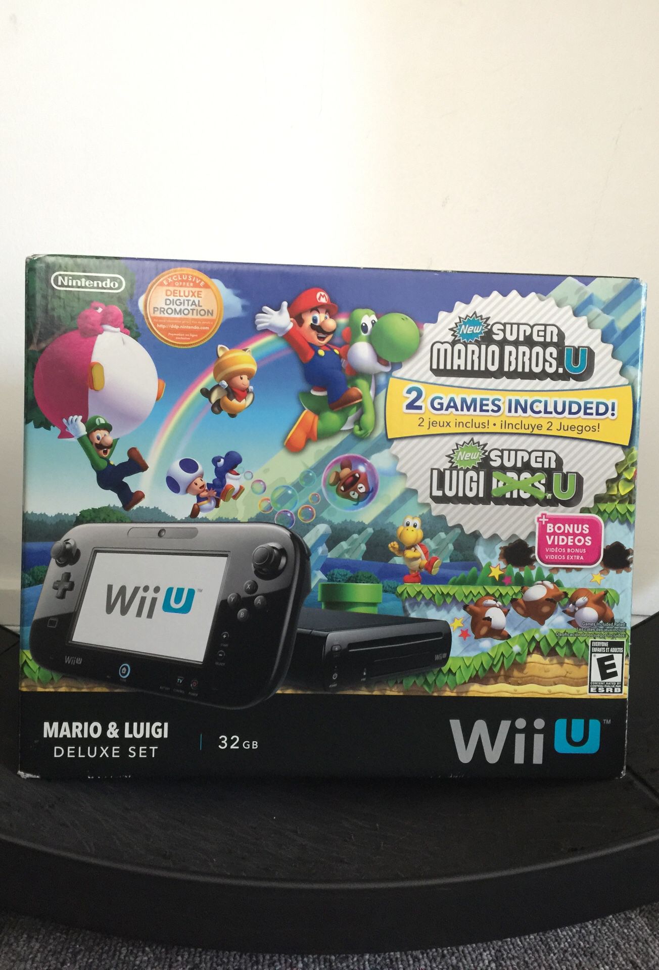 Wii U Mario and Luigi Deluxe Set
