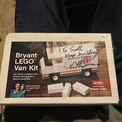 Rare Lego Bryant Van 1/1 Signed By Nathan Sawaya Lego Designer