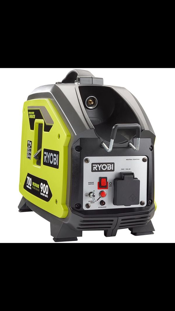 Ryobi 900Watt Propane Powered Inverter Generator (229) for Sale in