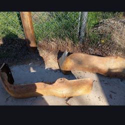 1961 Impala Wagon Bumper Fillers 