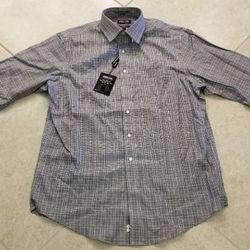 Men’s Kirkland Signature Tailored Fit Shirt Size XL