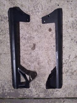 Jeep windshield light brackets