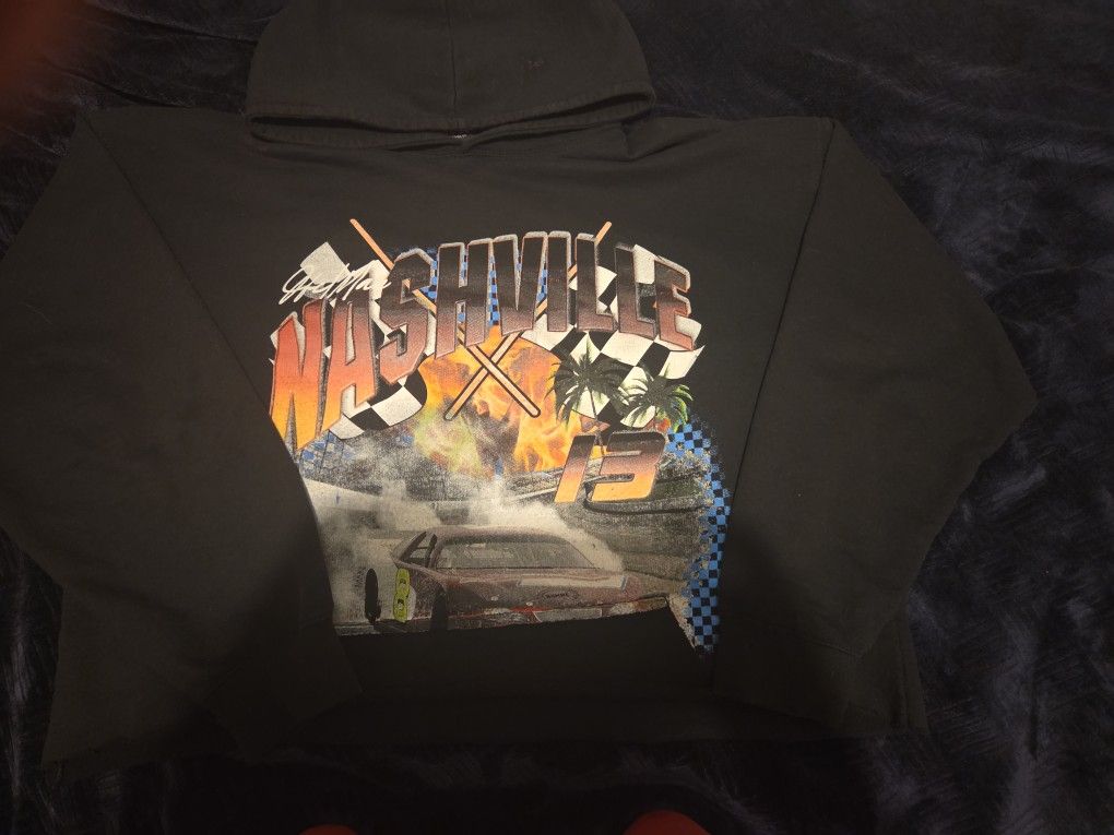 Nashville Racing Croped Hoodie