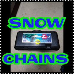 ❄️☃️⛷️15"-16-17-18-19-20-21-22" TIRES SUPER Z LT PEERLESS SCC ZT-741 SNOW CABLES/CHAINS ZT741 CAR TRUCK SUV JULIAN MOUNT LAGUNA TAHOE BIG BEAR MAMMOTH