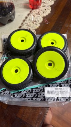 Brandnew TZO 601 1/8th rc buggy tires