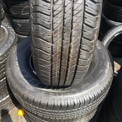 Set Of Four Bridgestone Tires 265/70/17