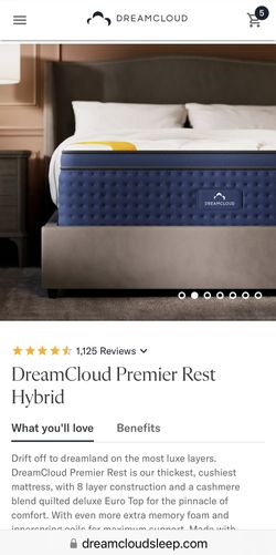 DreamCloud Premier Rest Hybrid King Size (new in box)